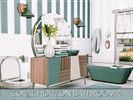 Sims 4 — Coral Horizon Bathroom 4 by MychQQQ — Value: $ 3,876