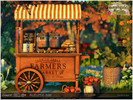 Sims 4 — Autumn bar by Severinka_ — A fall bar decor set.