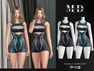 Sims 4 — KAREN Sporty Jumpsuit Female by Mydarling20 — Outfit Information Age Groups: Teens, Young Adults, Adults, Elders
