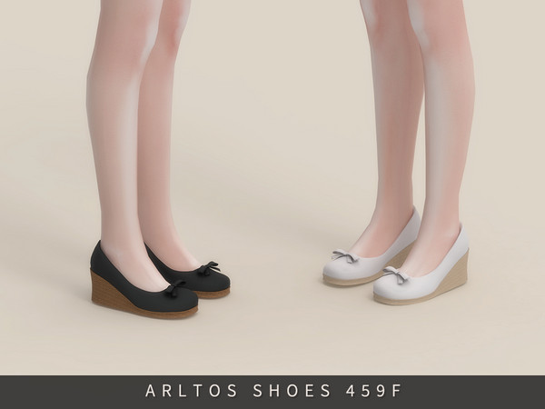 Sims 4 — Simple Wedge Female by Arltos — 5 colors.