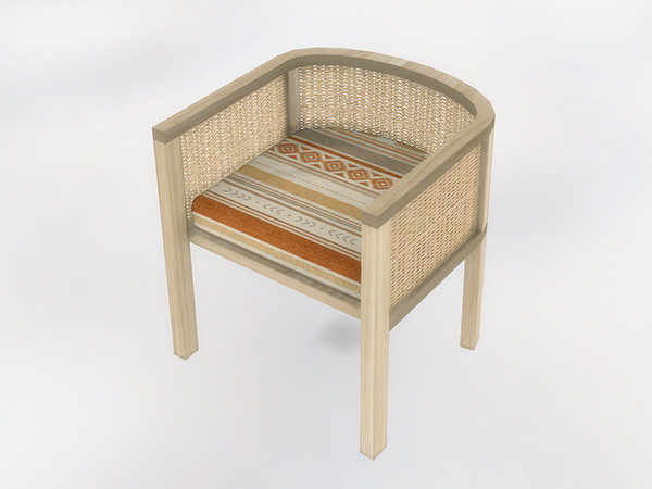 Sims 4 — SaeraMaples-SiennaOutdoorSet-Chair by SaeraMaples — This modern rustic outdoor set will keep you cozy and warm