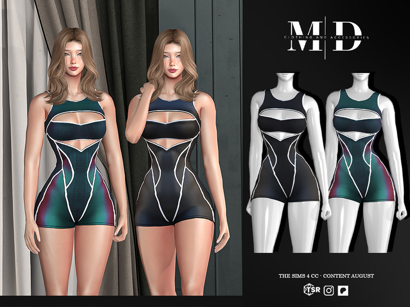 Sims 4 athletic clothing CC KAREN Sporty Jumpsuit Female by Mydarling20