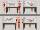 Sims 4 — Model On Display - Pose Pack by ThePixelSpace — Terms of Use: Do not reupload. Do not claim as your own.