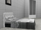 Sims 4 — Celeste Bed by Briana89 — For the busy entrepreneur, a bed just for you. Works whether you're taking care of