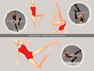 Sims 4 — Kendall Jenner Photoshoot - Pose Pack by ThePixelSpace — Terms of Use: Do not reupload. Do not claim as your