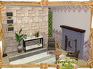 Sims 4 — Countryside Charm - Wallpaper by lavilikesims — A set of 15 walls, all with plenty of country charm, all sizes
