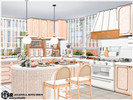 Sims 4 — Asanna - Kitchen by marychabb — Hi, Simmers! This time, I'm showing you a kitchen with a light color scheme - a