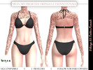 Sims 4 — Vikings V2 Tattoo Female by MRAN_Art — Vikings V2 Tattoo Female