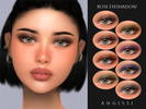 Sims 4 — Rose Eyeshadow by ANGISSI — PREVIEWS MADE USING HQ MOD 8 colors