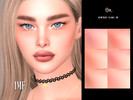 Sims 4 — IMF Avelle Blush by IzzieMcFire — Avelle Blush contains 6 colors in hq texture.