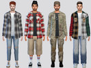 Sims 4 — Zario Long Shirt by McLayneSims — TSR EXCLUSIVE