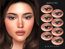 Sims 4 — Janice Eyes by ANGISSI — PREVIEWS MADE USING HQ MOD Facepaint category