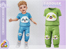 Sims 4 — Toddler Boy SET - Cute Panda Face by RobertaPLobo — Boy Set - Cute Panda Face _352