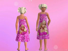 Sims 3 — A dress for princesses by Darya125 — A pink dress for little princesses.