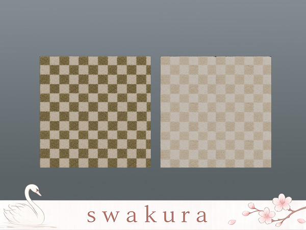 Sims 4 — NORD Rug by Swakura — NORD Bed