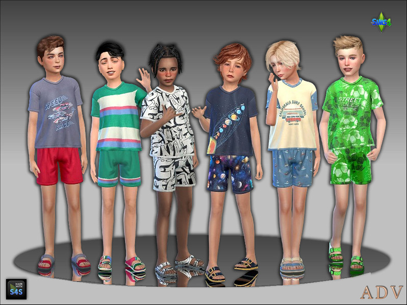 Sims 4 kids clothing CC ADV_Mabra_s4cmPajamasSet03_bottoms by MABRA2