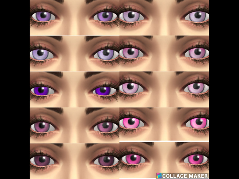 Sims 4 eye color CC Maxis Match Pretty Eye Recolors - Face Paint by Sprinkles91