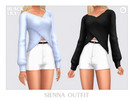 Sims 4 — Sienna Outfit by Black_Lily — YA, A, Teen