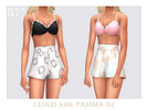 Sims 4 — Cloud Kiss Pajama 2 by Black_Lily — YA, A, Teen