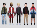 Sims 4 — Gabbard Button Jacket Boys by McLayneSims — TSR EXCLUSIVE