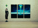 Sims 4 — I Believe canvas painting by Sprinkles91 — Hand Painted by myself to represent my favorite part of the sims. x