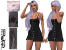 Sims 4 — Queen Text Chest Tattoo by MaruChanBe2 — A tattoo for your cuties.
