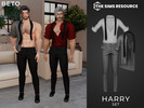 Sims 4 — Harry - Set by Beto_ae0 — Casual, elegant and sexy outfit for men, enjoy it
