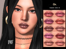 Sims 4 — IMF Vina Lipstick by IzzieMcFire — Vina lipstick contains 10 colors in hq texture. Standalone item with