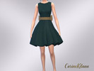 Sims 4 — Leda Favorite Party Dress Style 1 by CarineKitana — Leda Favorite Party Dress Style 1 - Our Classics and