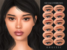 Sims 4 — Nicole Eyebrows by ANGISSI — PREVIEWS MADE USING HQ MOD Female Teen to elder