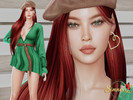 Sims 4 — Erikka Sommer by SimnessZ1 — Meet Erikka Sommer. Erikka is outgoing, romantic and determined to become famous.