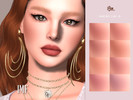 Sims 4 — IMF Romelle Blush by IzzieMcFire — Romelle Blush contains 8 colors in hq texture.