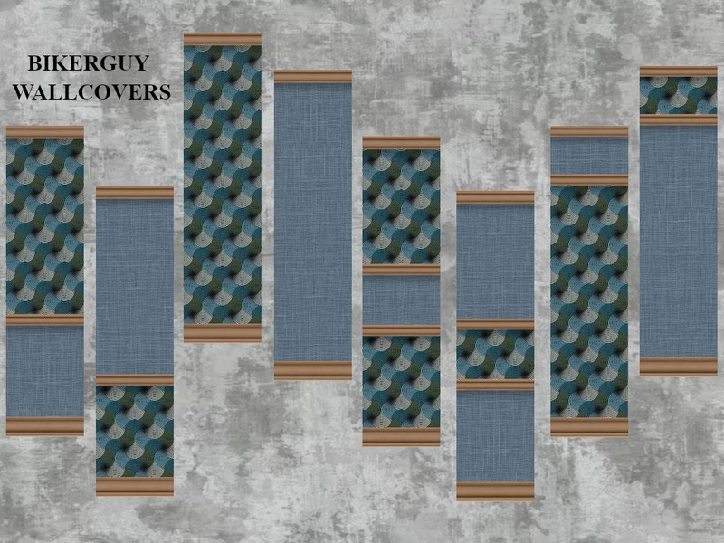 Sims 4 wall panel and wainscot CC BGWOneHundredOne by Bikerguy96