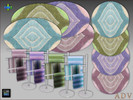 Sims 4 — ADV-Mabra THIRTYFIVE s4RugSet by MABRA2 — 2 bathroom rugs with towel holder
