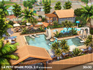 Sims 4 — La Petit Shark Pool 2 - NO CC by xogerardine — It's been almost 7 years since I recreated the iconic public pool