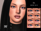 Sims 4 — IMF Romelle Eyeliner by IzzieMcFire — Romelle Eyeliner contains 8 colors in hq texture.
