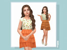 Sims 4 — Wioletta Dress by lillka — 6 swatches