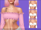 Sims 4 — Lagoon Treasures Tattoo by ANGISSI — PREVIEWS MADE USING HQ MOD HQ compatible