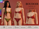 Sims 4 — BOUDOIR - LINGERIE TOP by linavees — New Mesh