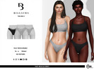 Sims 3 — Marl Brazilian Briefs by Bill_Sims — These briefs feature a marl fabric with a Brazilian cut and a high leg