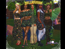 Sims 4 — Belladonna Set by NatVlad93 — a cottagecore witchy inspired 8 CAS item set
