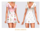 Sims 4 — Dani Dress by Black_Lily — YA, A, Teen