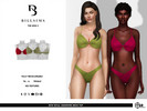 Sims 3 — Bow Detail Underwire Bikini Top by Bill_Sims — This bikini top features an underwire design and bow detail in