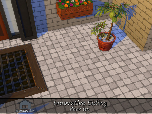 Sims 4 — Innovative Siding floor 6 by Emerald — Modern house siding enhances beauty and durability.(floor set)