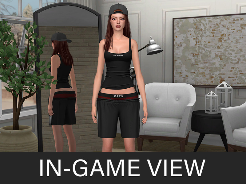Sims 4 women’s top CC By Beto - Big Mommy (Top) by Beto_ae0