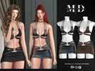 Sims 4 — Melissa two-piece set by Mydarling20 — Outfit Information Age Groups: Teens, Young Adults, Adults, Elders Enjoy