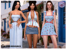 Sims 4 — Kiss Me Set by Harmonia — Kiss Me Set Maxi Dress - 13 Swatches