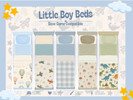 Sims 4 — Little Boy Beds - 5 Swatches - Base Game Compatible by EmmaSimsLife — Little Boy Beds