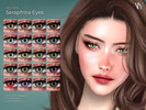 Sims 4 — Seraphina Eyes and Lipstick by VELYSEA — Eyes
