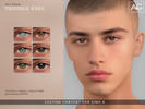 Sims 4 — Avi-Glam - Trouble Eyes by VentaStudio — 40 Swatches